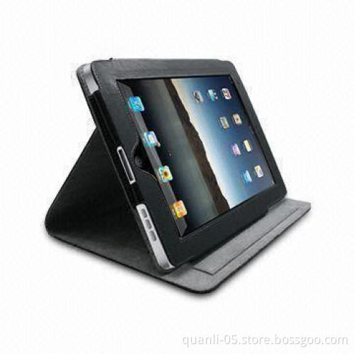 Pouch for iPad, Made of PU or Leather Material